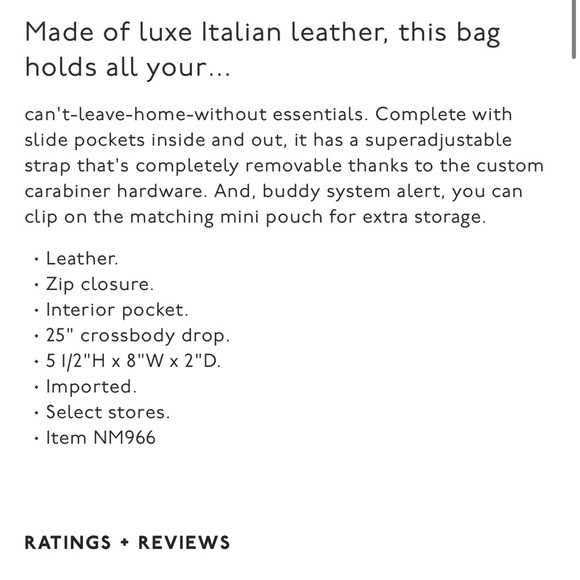 Madewell carabiner crossbody - Picture 3 of 3